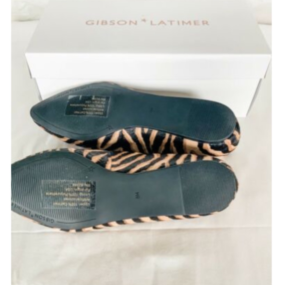 NIB Gibson & Latimer Ellie Tiger Print Haircalf - Picture 9 of 9